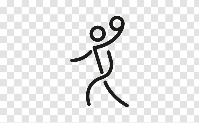 Stick Figure Ball Throwing Sports Transparent PNG