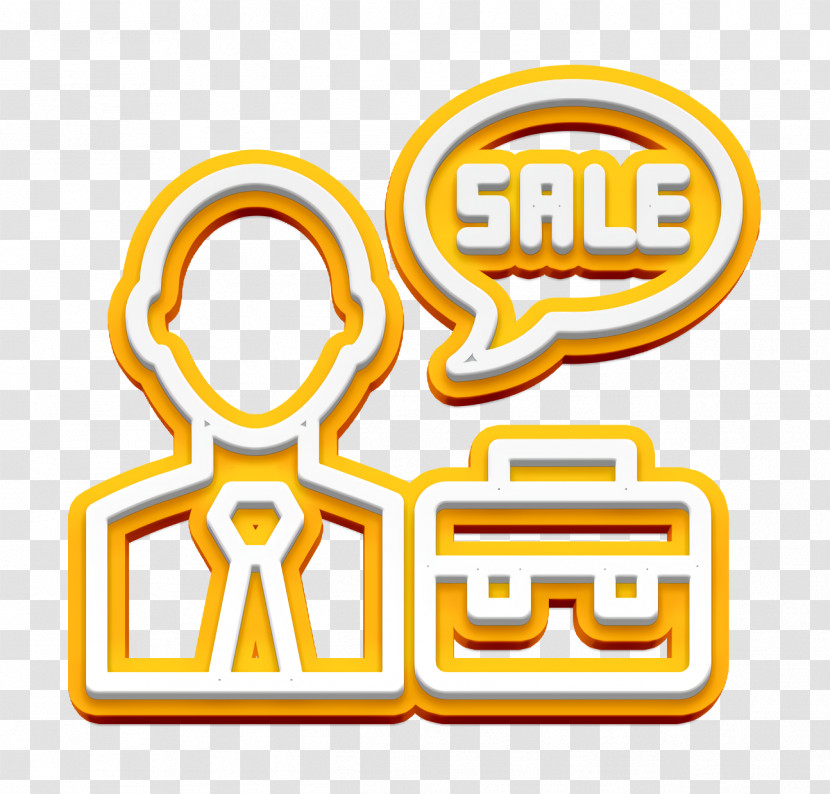 Worker Icon Salesman Icon Real Estate Icon Transparent PNG