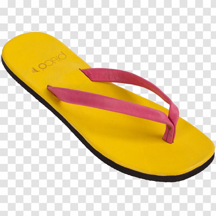 Flip-flops Footwear Sandal Shoe - Orange - Vibrant Transparent PNG