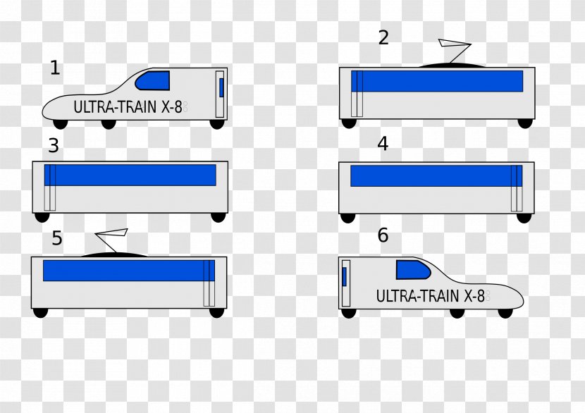 Clip Art - Diagram - Train Transparent PNG