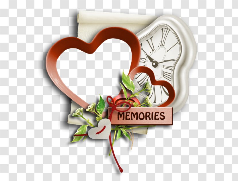 Heart Fleurs Valentine's Day Picture Frames - Flower Transparent PNG