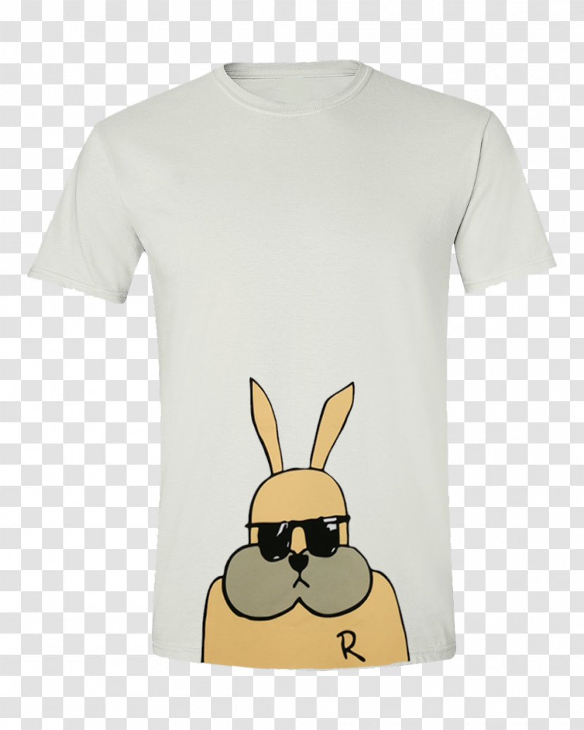 T-shirt Sleeve Film Father - Tshirt - Little White Rabbit Transparent PNG
