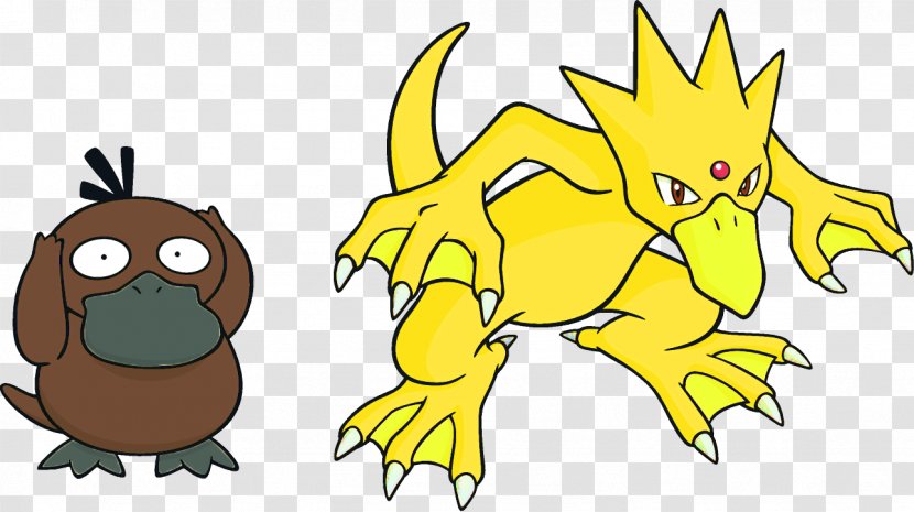 Golduck Platypus Pokémon HeartGold And SoulSilver Psyduck Beak - Mammal Transparent PNG