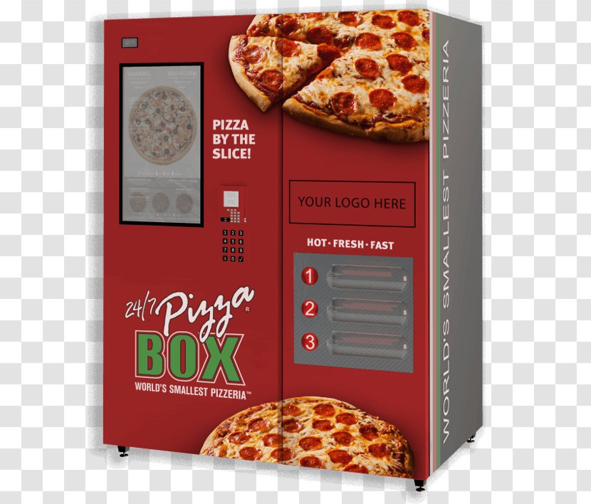 Pizza Box Fast Food Hut Vending Machines Transparent PNG