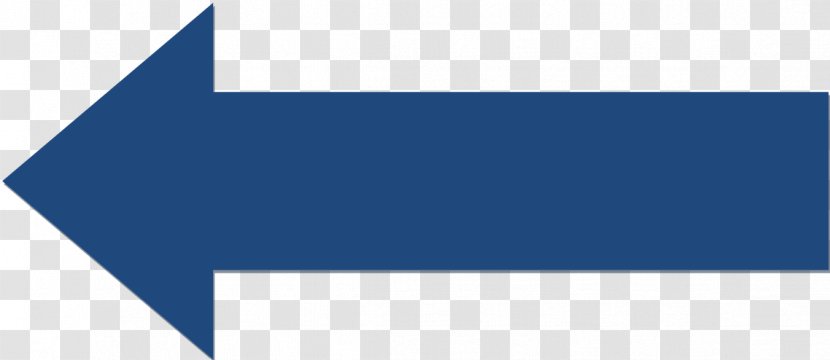 Blue 340B University Clip Art - Wordpress - Left Arrow Transparent PNG