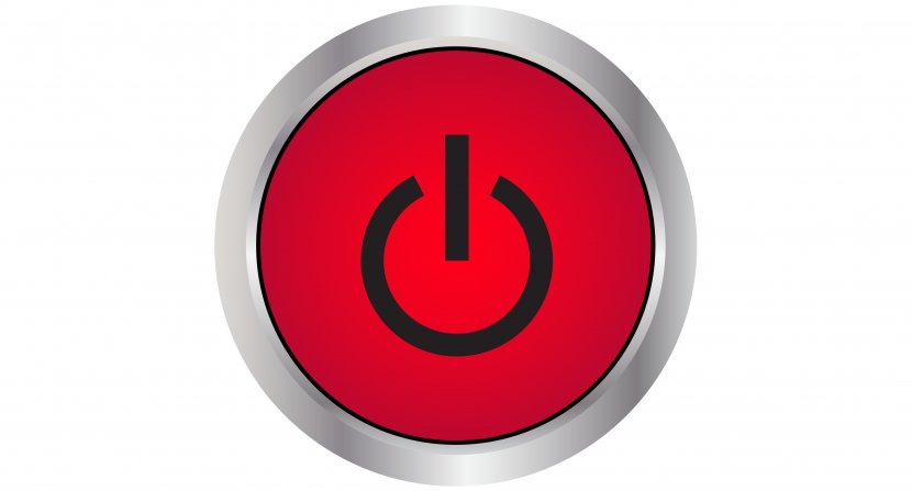 Power Supply Unit Button Logo Desktop Wallpaper - Buttons Transparent PNG