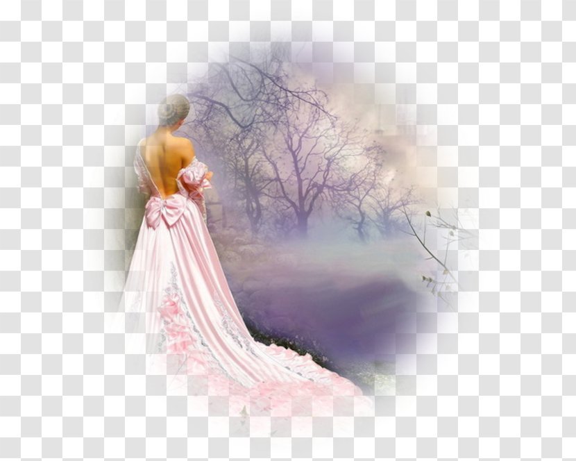 Female Animation Blingee - Watercolor - Tree Transparent PNG