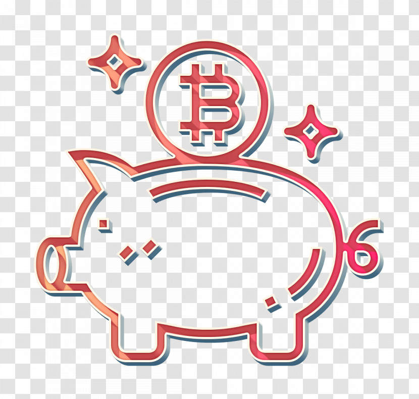 Piggy Bank Icon Money Icon Bitcoin Icon Transparent PNG