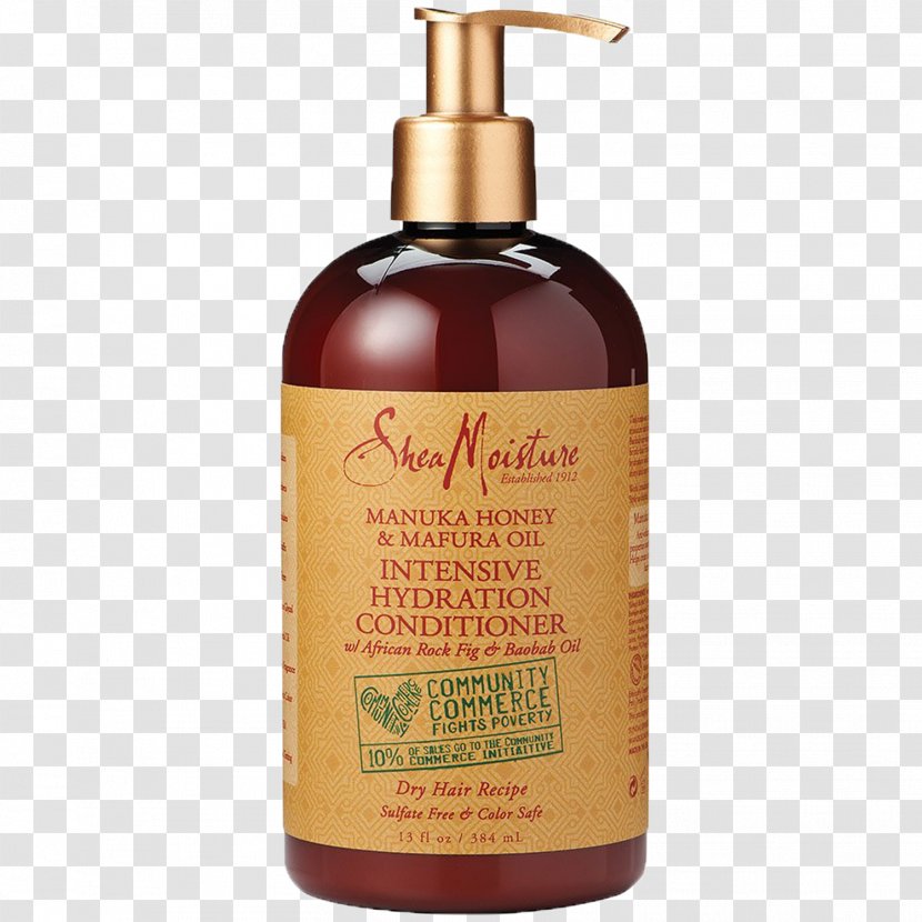 SheaMoisture Manuka Honey & Mafura Oil Intensive Hydration Shampoo Shea Butter Hair Masque Moisture Conditioner - Styling Products Transparent PNG