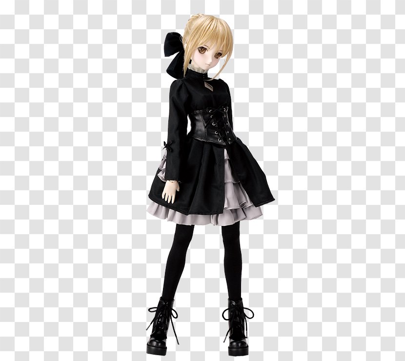Saber ドルフィー・ドリーム Dollfie Ball-jointed Doll - Silhouette Transparent PNG