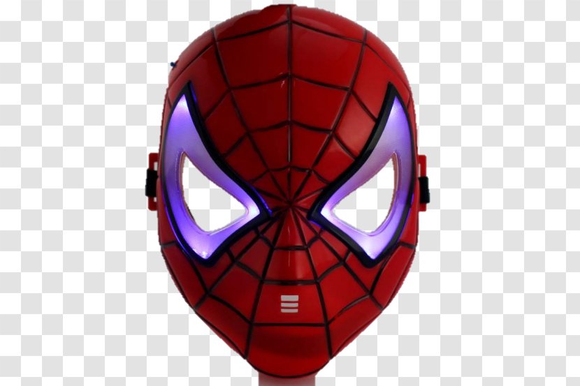 Spider-Man Captain America Iron Man Mask Costume - Lightemitting Diode - Spider-man Transparent PNG