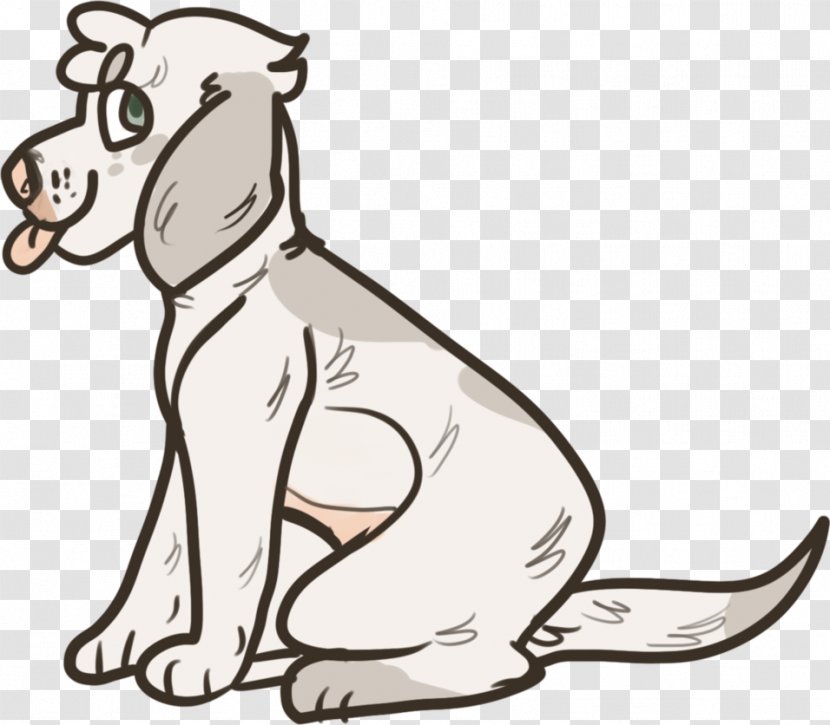 Dog White Line Art Human Behavior Clip Transparent PNG