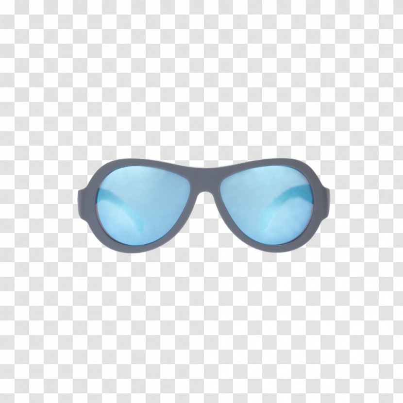 Aviator Sunglasses Mirrored Child Ultraviolet - Aqua Transparent PNG
