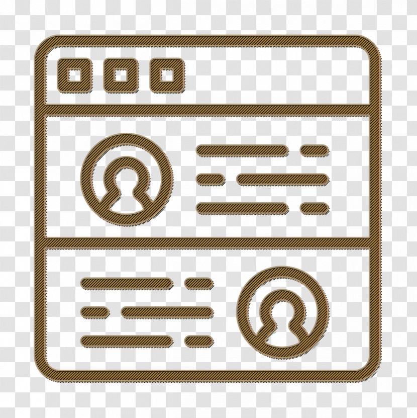 User Interface Vol 3 Icon Testimonial Icon Text Icon Transparent PNG