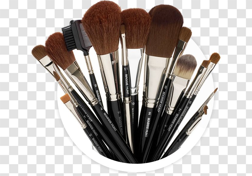 Makeup Brush Paintbrush Cosmetics Make-up Artist - Skin Transparent PNG