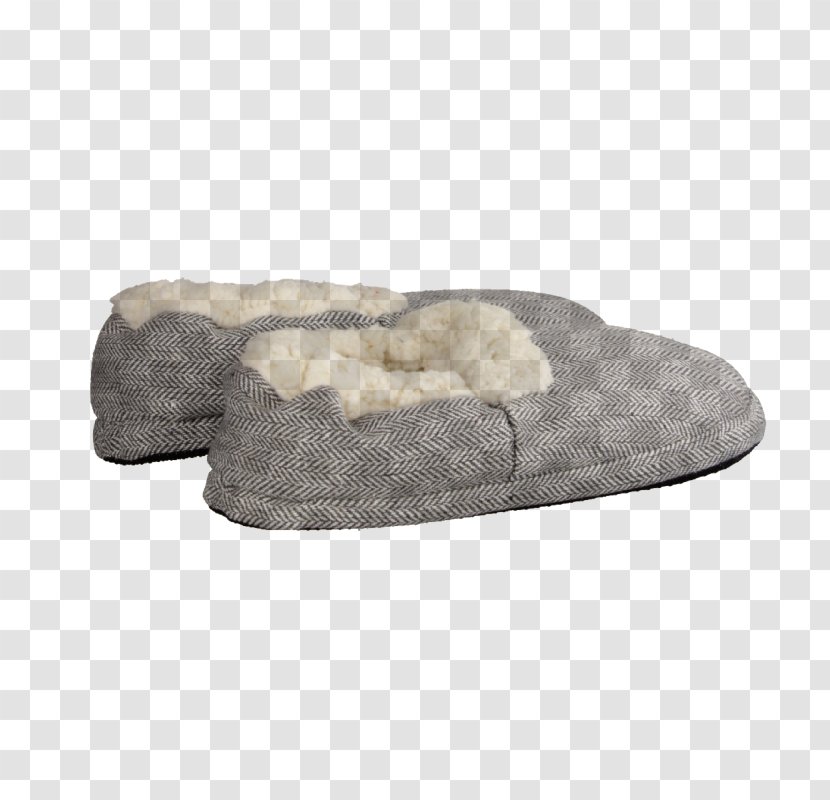 Slipper Shoe Beige Fur - Footwear - Couching Transparent PNG