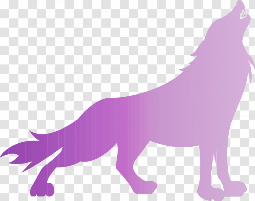 Purple Violet Pink Tail Animal Figure Transparent PNG