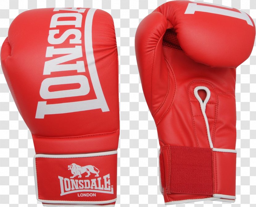 Boxing Glove Lonsdale Everlast - Sport - Red Gloves Image Transparent PNG