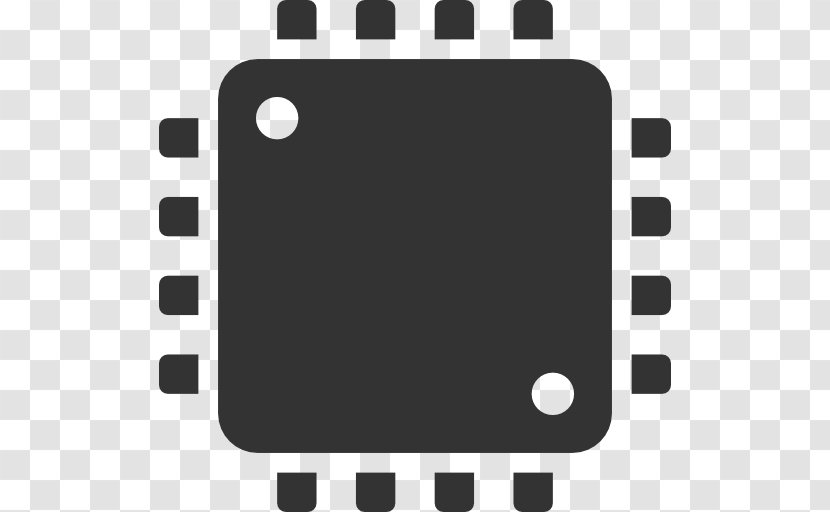 Central Processing Unit Download Computer Hardware - Integrated Circuits Chips - Microprocessor Icon Vector Transparent PNG