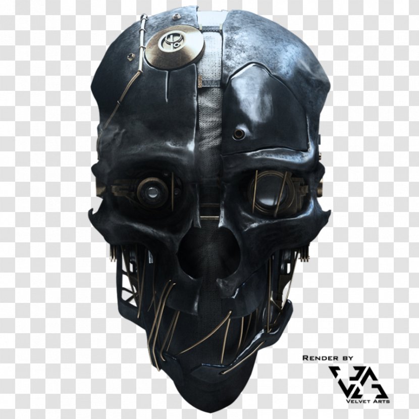 Dishonored 2 Corvo Attano Video Game Mask - Motorcycle Helmet - Dishonoured Transparent PNG