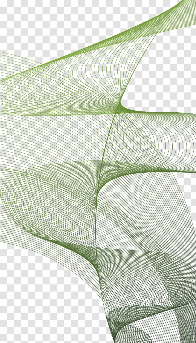 Green - Duvet Cover - Line Transparent PNG