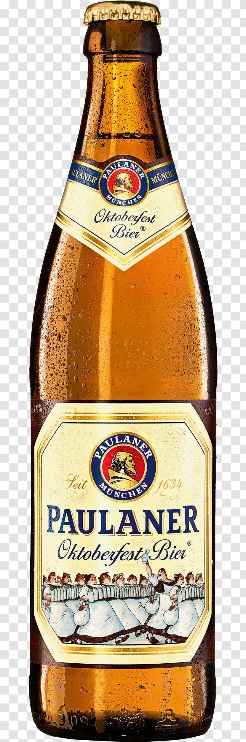 Wheat Beer Paulaner Brewery Oktoberfest Märzen - Alcoholic Beverage Transparent PNG