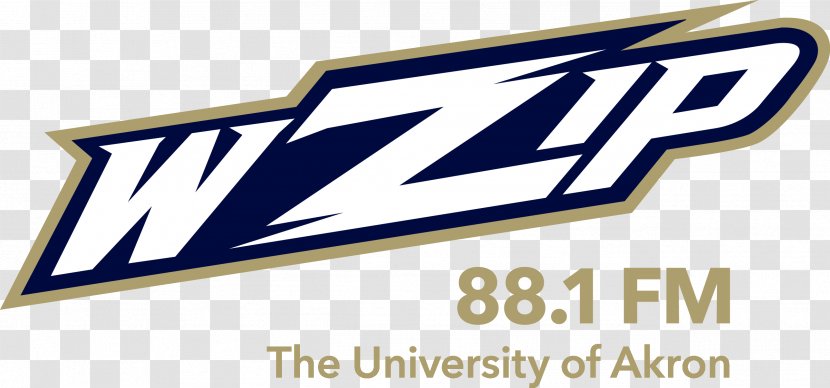 University Of Akron WZIP Zips Campus Radio - Broadcasting - Z Logo Transparent PNG