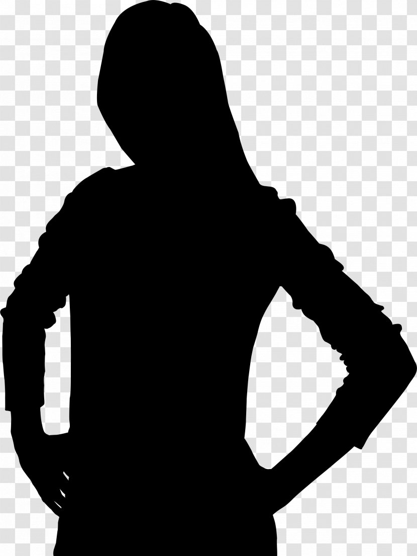 Silhouette Black Person Image - Hood Transparent PNG