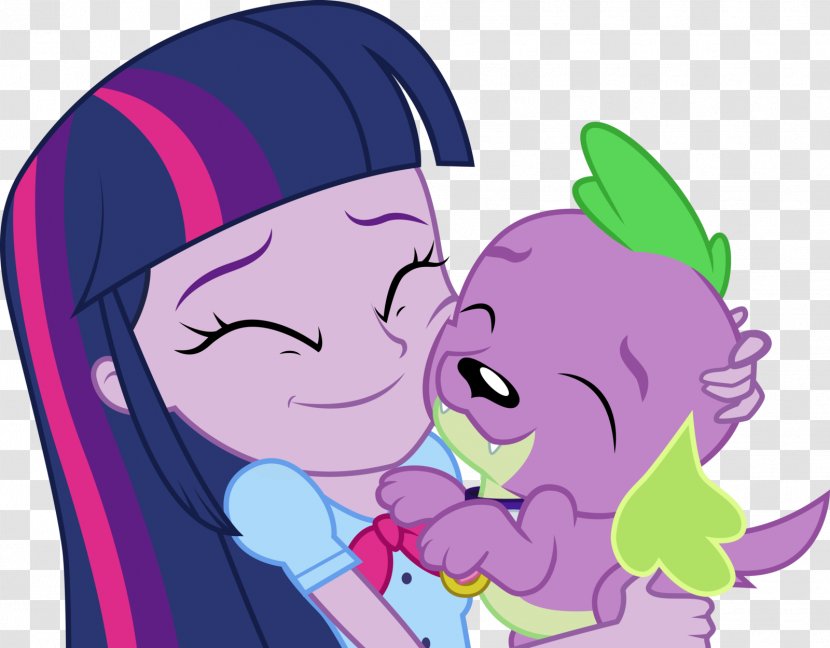 Twilight Sparkle Spike My Little Pony: Equestria Girls - Flower - Rule34 Transparent PNG