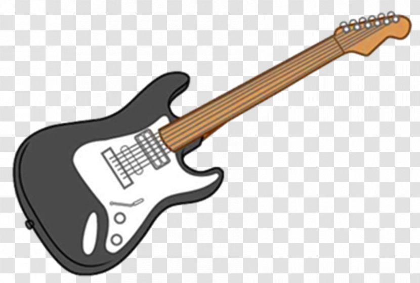 Bass Guitar Acoustic-electric Electronic Musical Instruments - Cartoon Transparent PNG