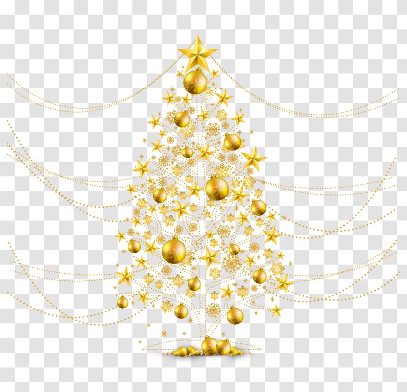 Christmas Tree Ornament O Tannenbaum - Concepteur - Vector Gold Transparent PNG