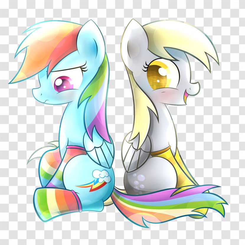 Pony Derpy Hooves Rainbow Dash Pinkie Pie Sock - Cartoon - Cute Transparent PNG