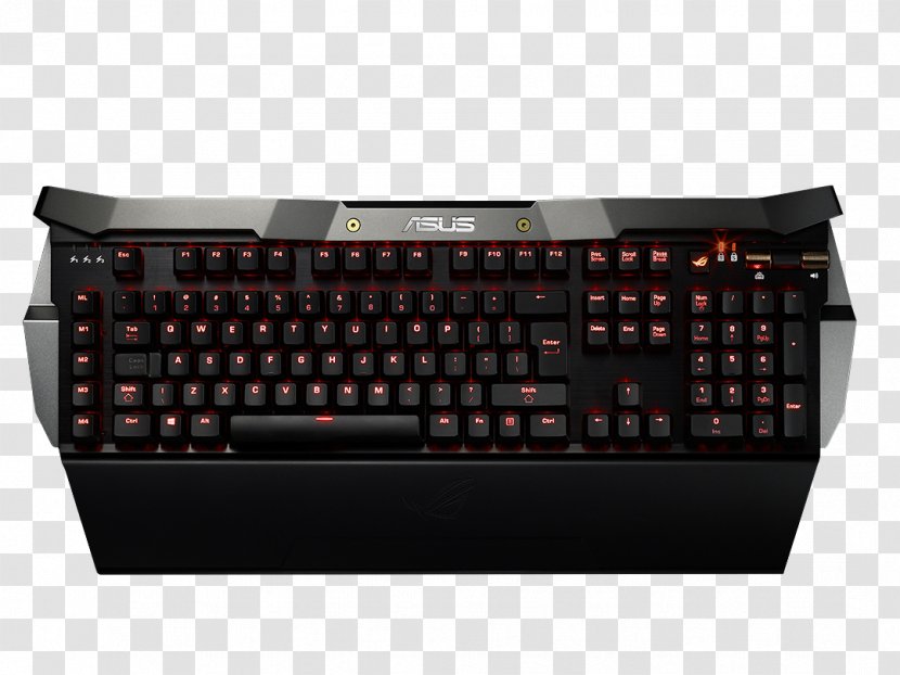 Computer Keyboard Laptop Mouse Computex Taipei Republic Of Gamers - Electronics Transparent PNG