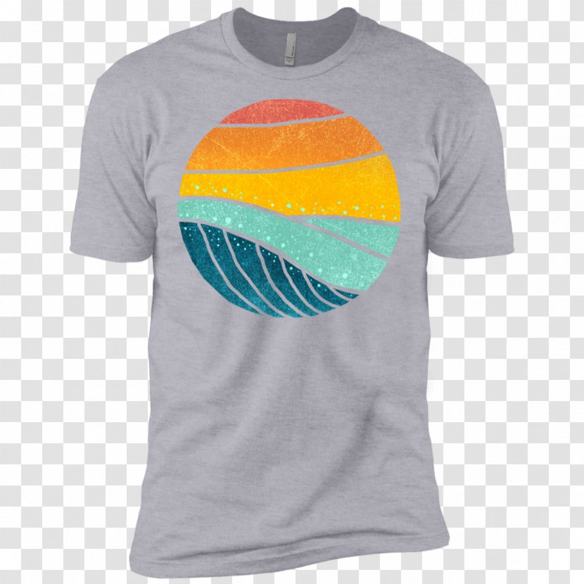 Long-sleeved T-shirt Hoodie - Sleeve - Vintage Sea Transparent PNG