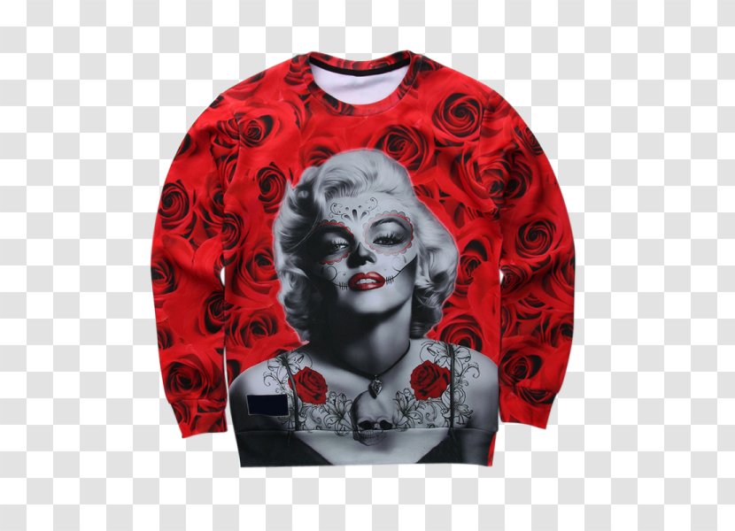 Marilyn Monroe T-shirt Hoodie Clothing - Shirt Transparent PNG