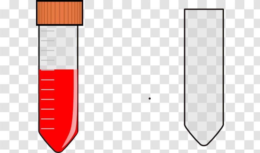 Test Tubes Laboratory Blood Clip Art - Red Cell - Cliparts Cartoon Tube Transparent PNG