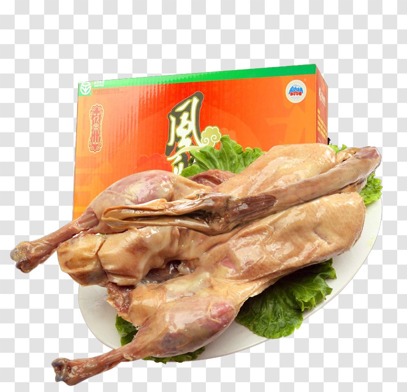 Yangzhou Roast Goose Meat Duck - Food - A Transparent PNG