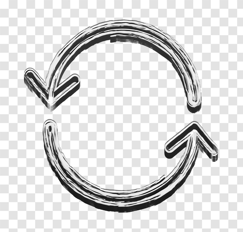 Loop Icon Productivity Shape - Body Jewelry Handle Transparent PNG