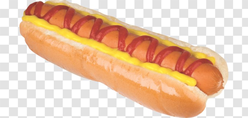 Chicago-style Hot Dog Bockwurst Bratwurst Thuringian Sausage - Chicagostyle - Bacon Roll Transparent PNG