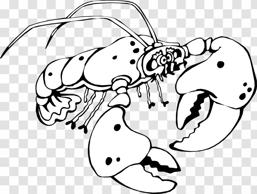 Lobster Thermidor Crayfish Clip Art - Silhouette - Graphic Transparent PNG
