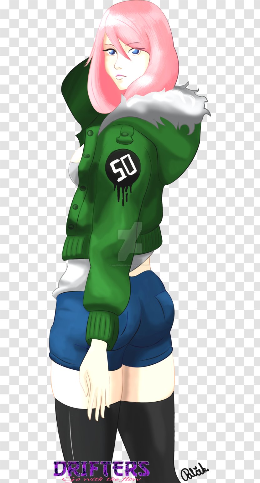 Cartoon Green Mascot Outerwear - Figurine - Stormbreaker Transparent PNG