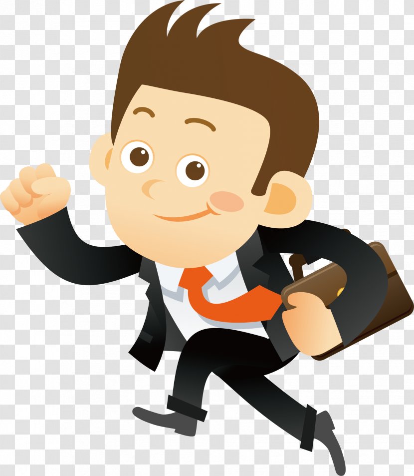 Clip Art - Man - Running Transparent PNG