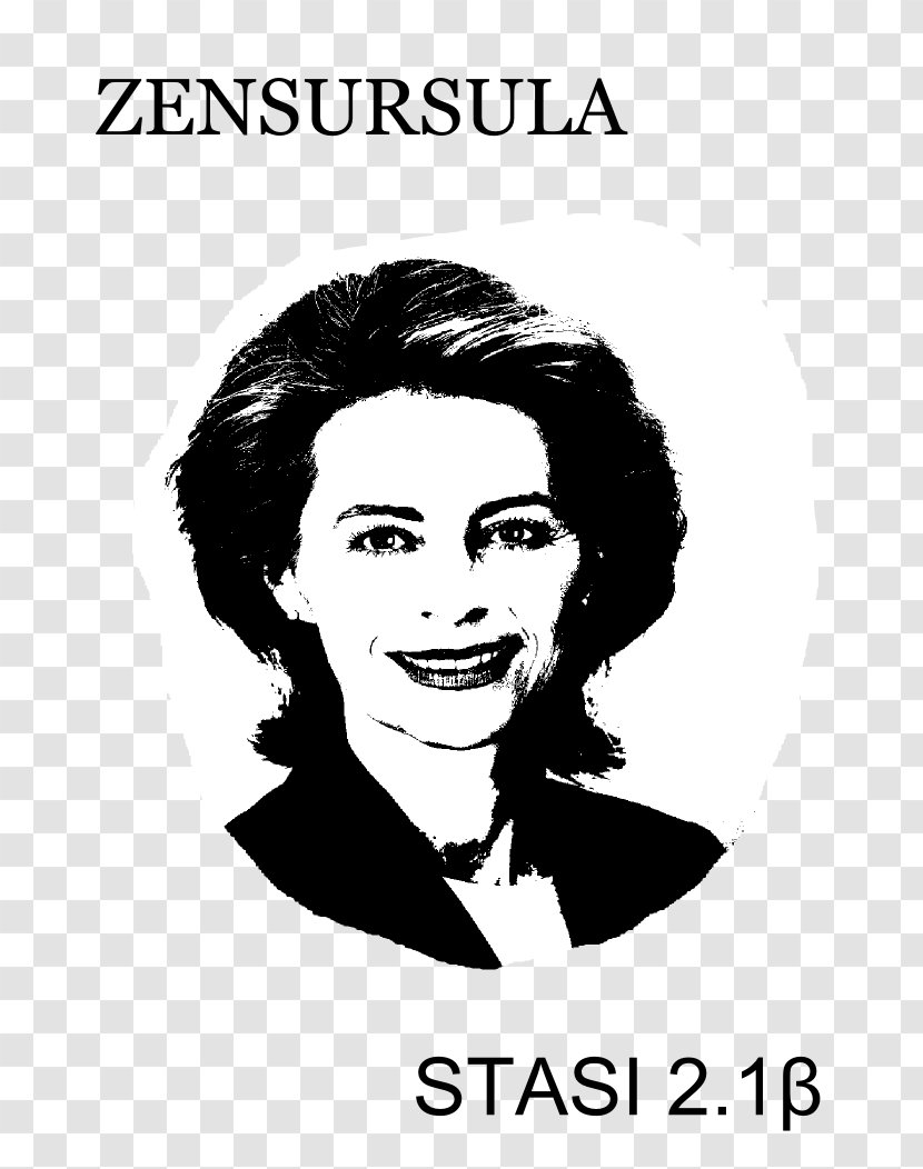 Ursula Von Der Leyen Politics Text Democracy - Frame - Zen Transparent PNG