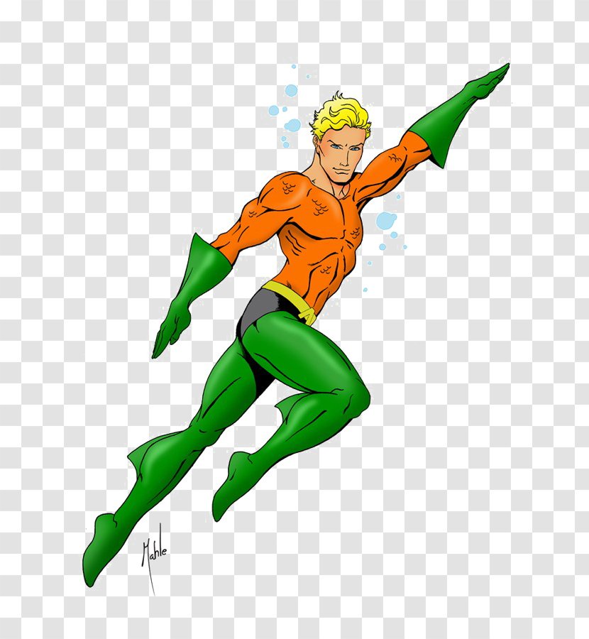 Aquaman Mera Comics Art Clip Transparent PNG