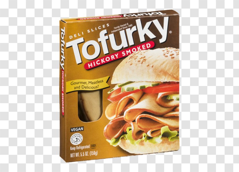 Tofurkey Ham Delicatessen Vegetarian Cuisine Tofurky - Cartoon Transparent PNG