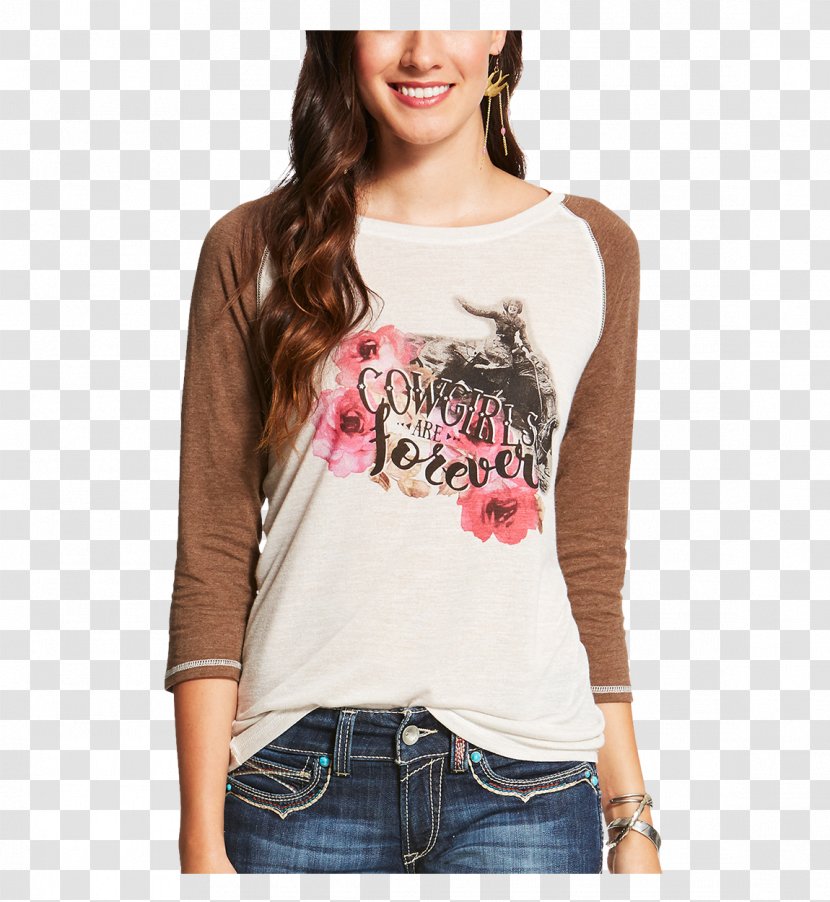 Long-sleeved T-shirt Top Transparent PNG