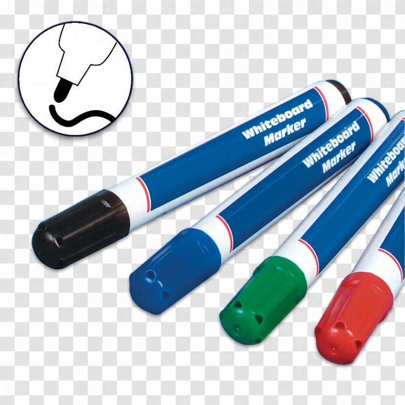 Marker Pen Pens Dry-Erase Boards Permanent Paper - Magnetic Tape Transparent PNG