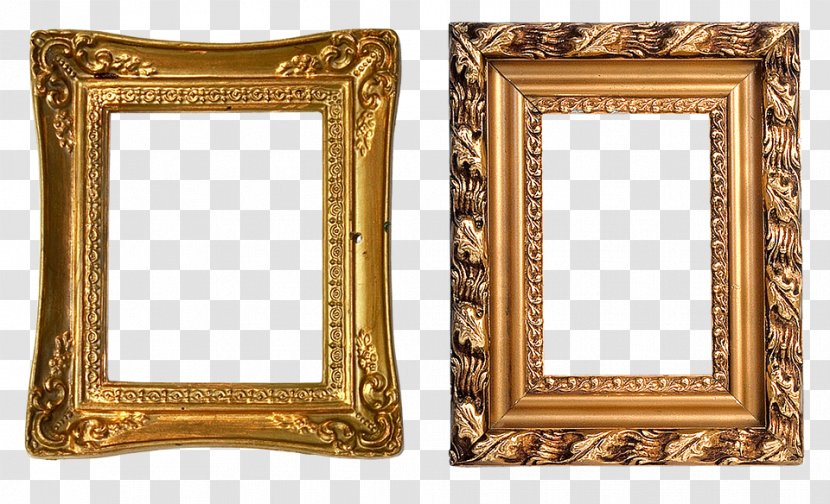 Picture Frames Gold Clip Art - Gilding - Frame Transparent PNG