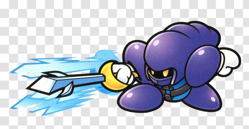 Meta Knight Kirby's Adventure Kirby Star Allies Blade Super Ultra - And The Rainbow Curse Transparent PNG