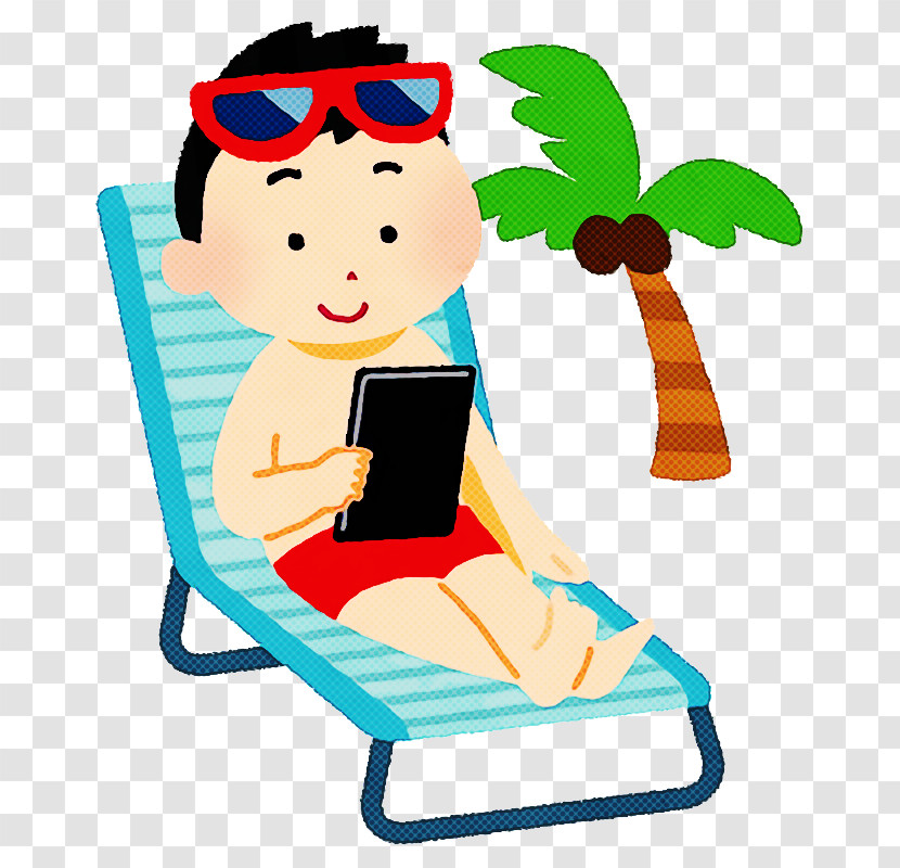 Beach Tablet Summer Vacation Transparent PNG